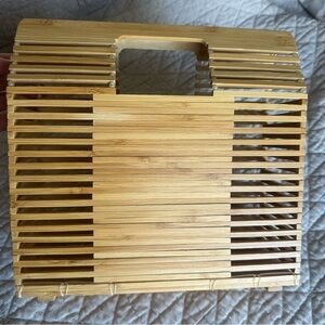 PacSun Bamboo Slatted Tote Bag